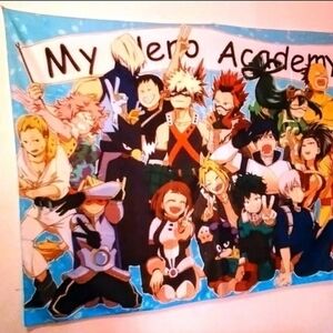 77"X 68" My Hero Academia Wall Tapestry